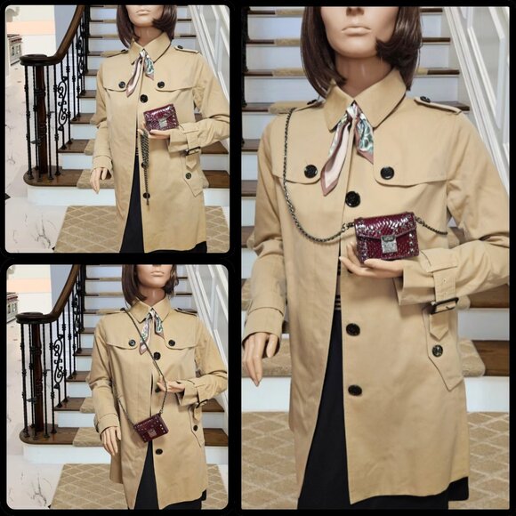 MCM Studded Cardholder Crossbody Chain - Picture 17 of 17